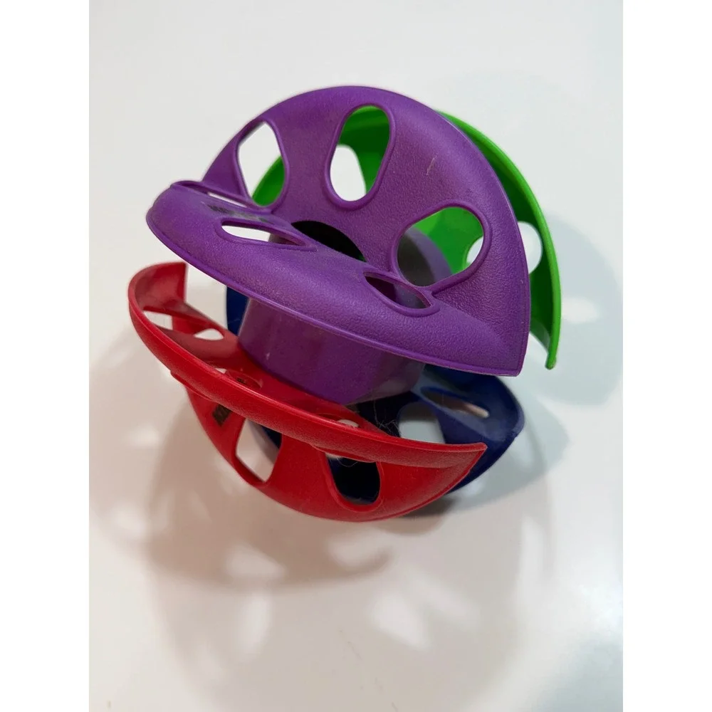 KONG Rewards Shell Dog Toy Puzzle Feeder Multi-Color Durable Treat Dispenser